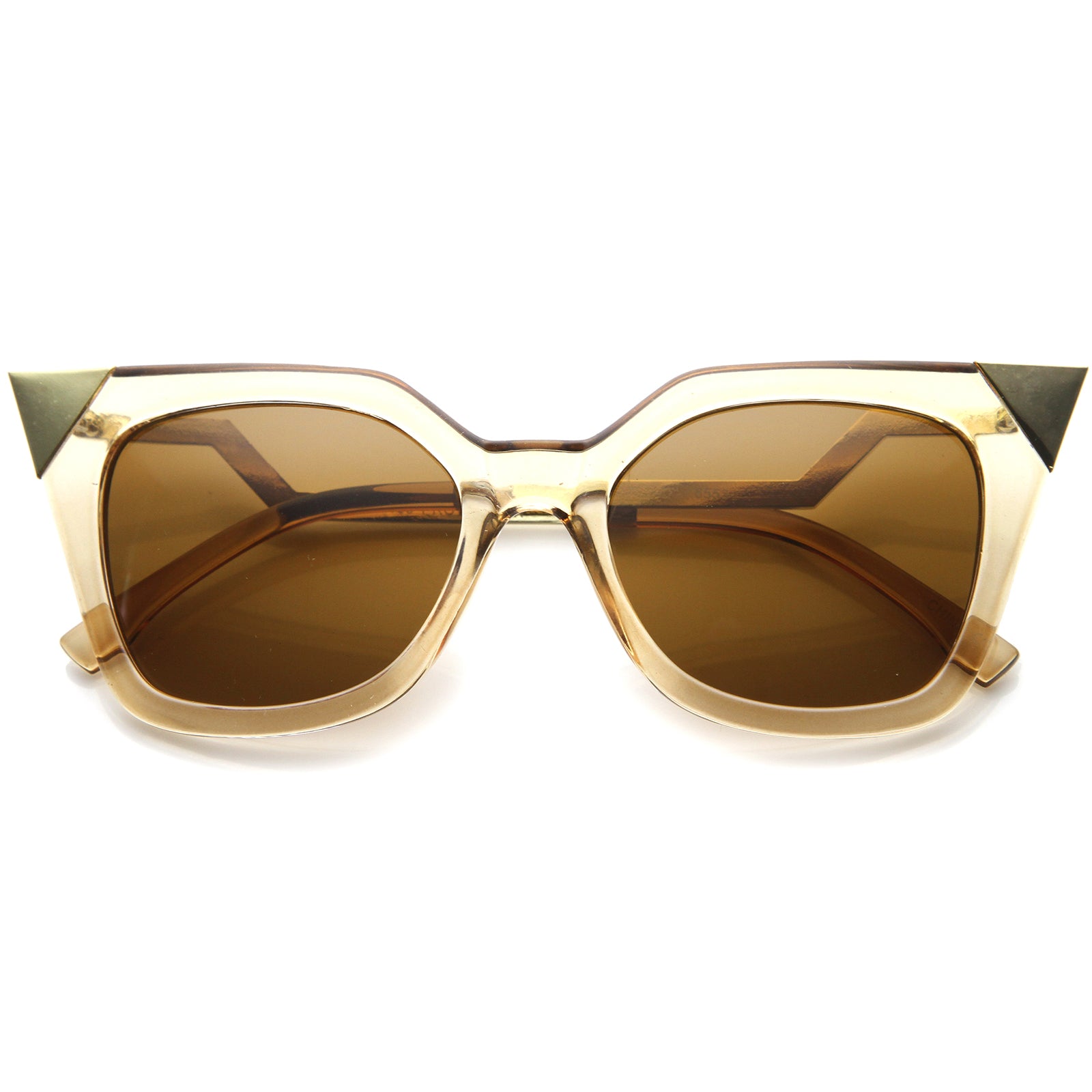 Clear Brown-Gold / Brown