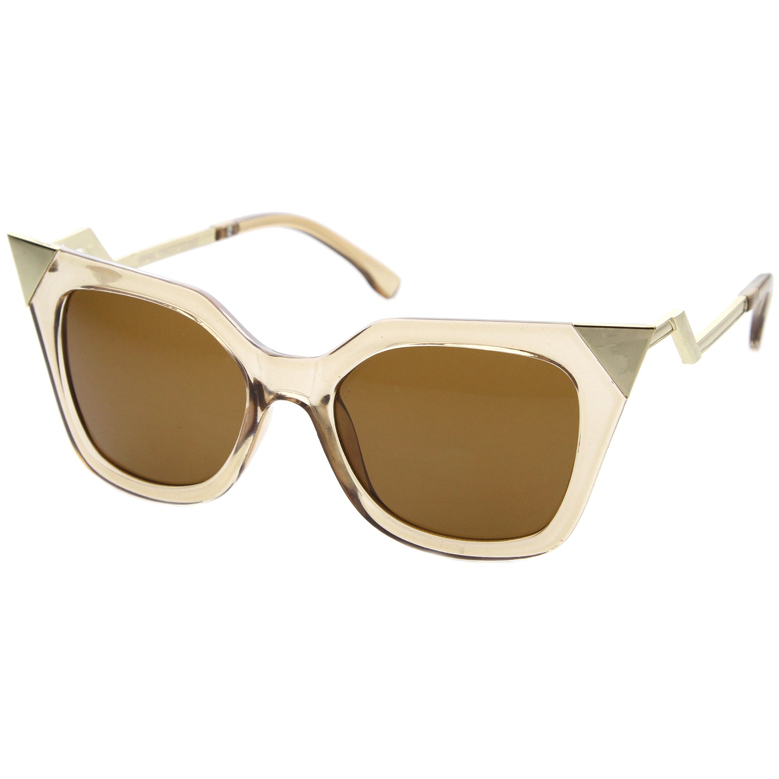 Clear Brown-Gold / Brown