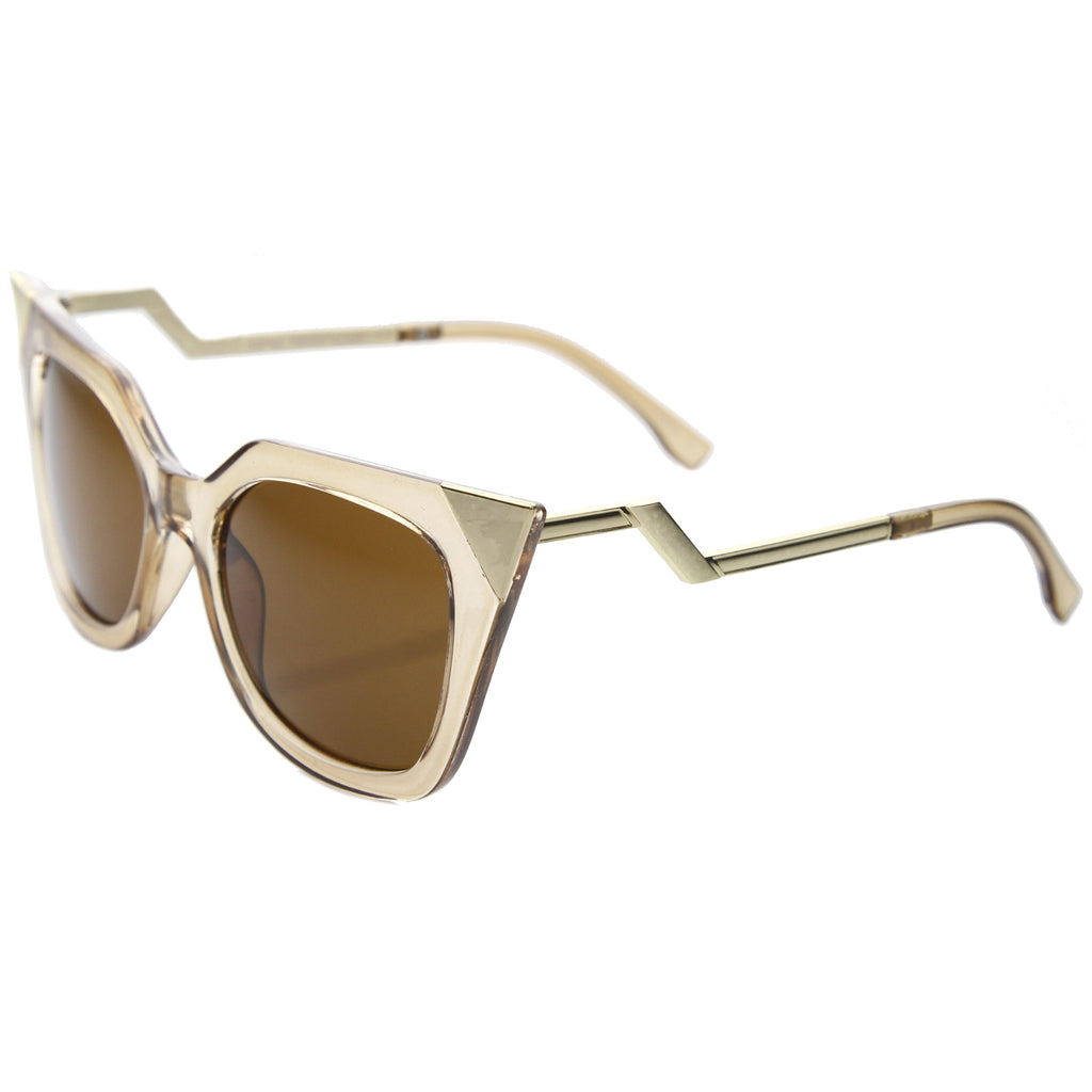 Clear Brown-Gold / Brown