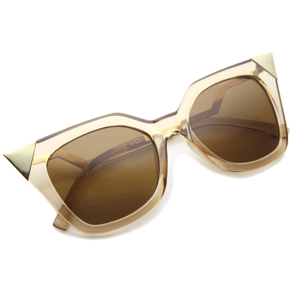 Clear Brown-Gold / Brown