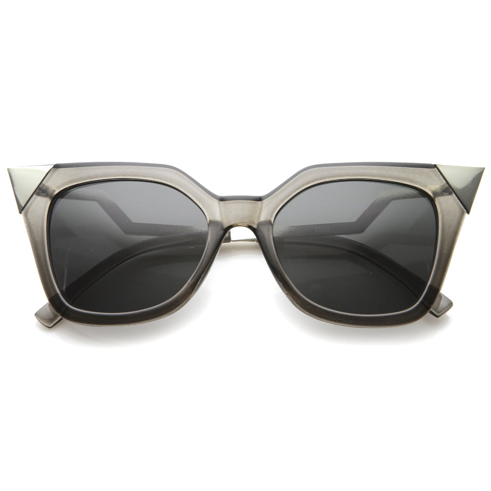 Clear Black-Silver / Smoke