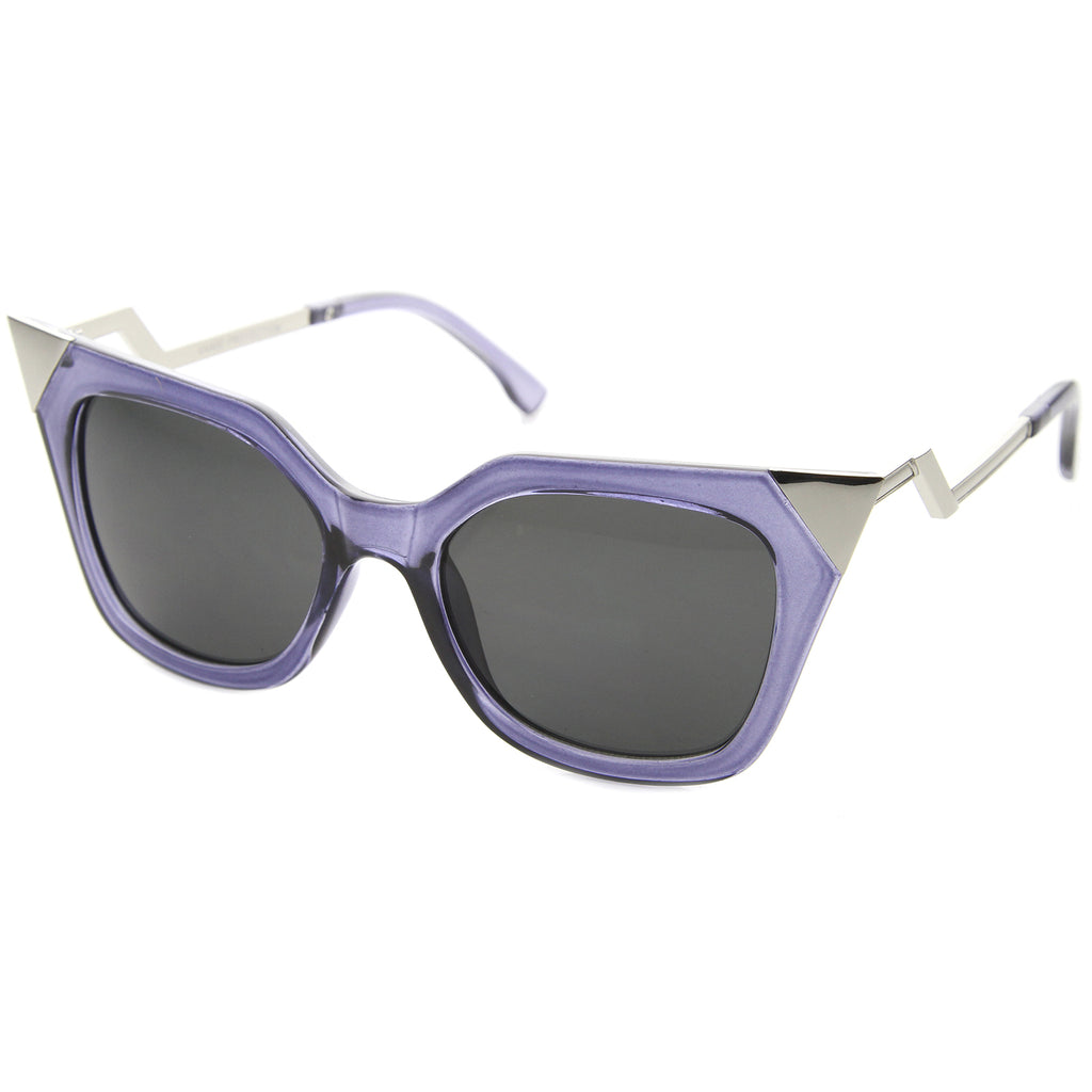 Clear Blue-Silver / Smoke
