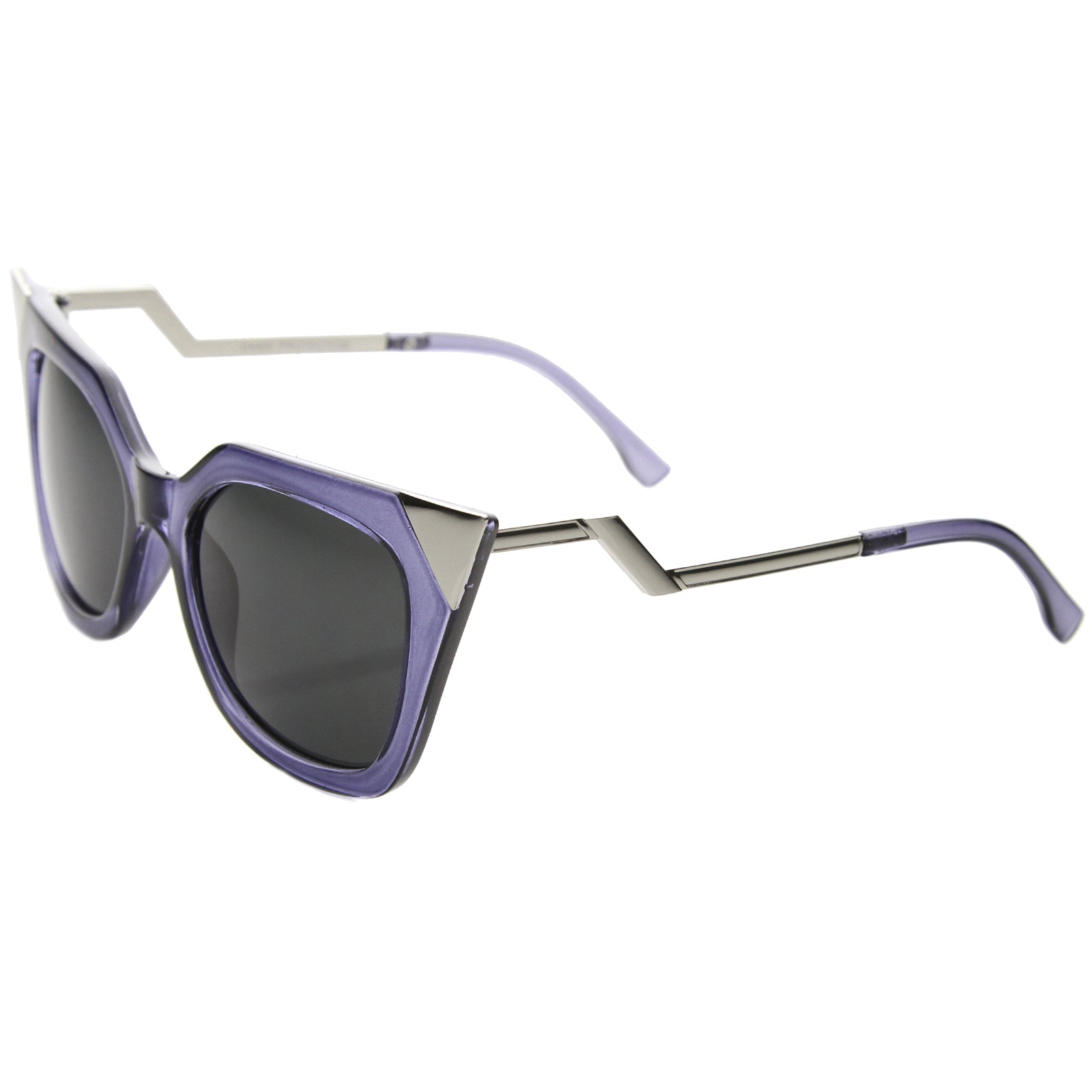 Clear Blue-Silver / Smoke