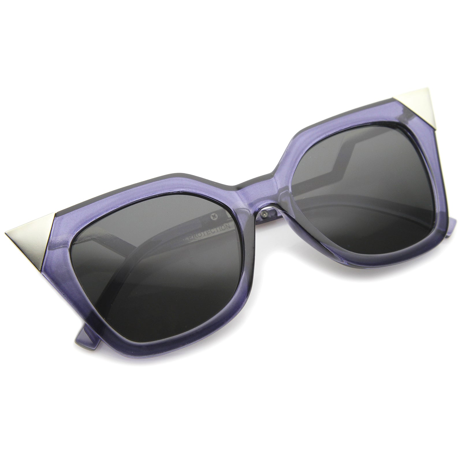 Clear Blue-Silver / Smoke