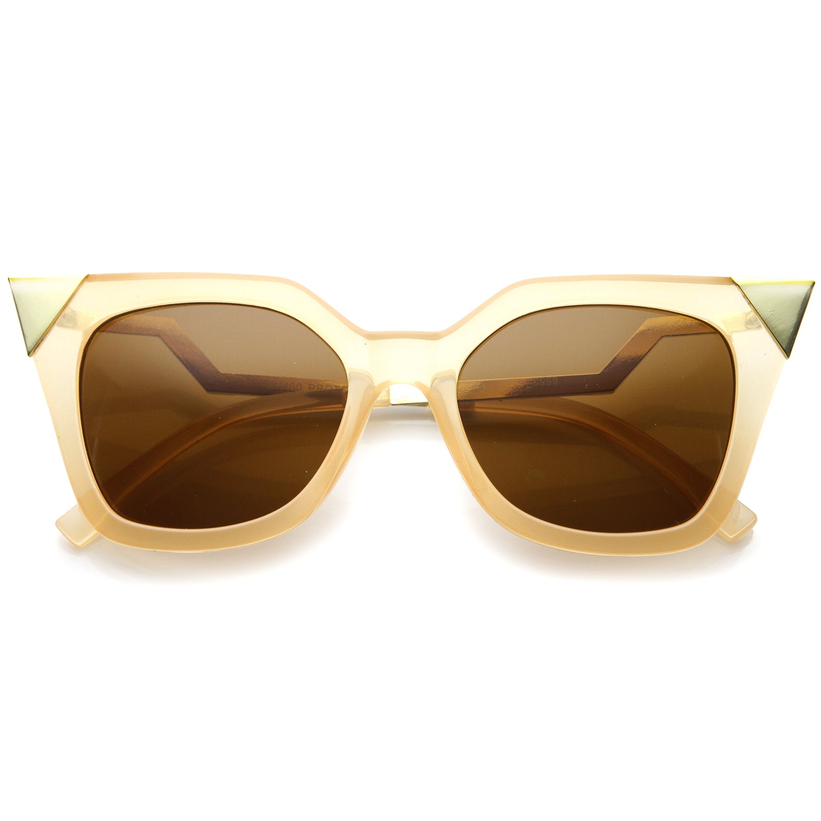 Clear Creme-Gold / Brown
