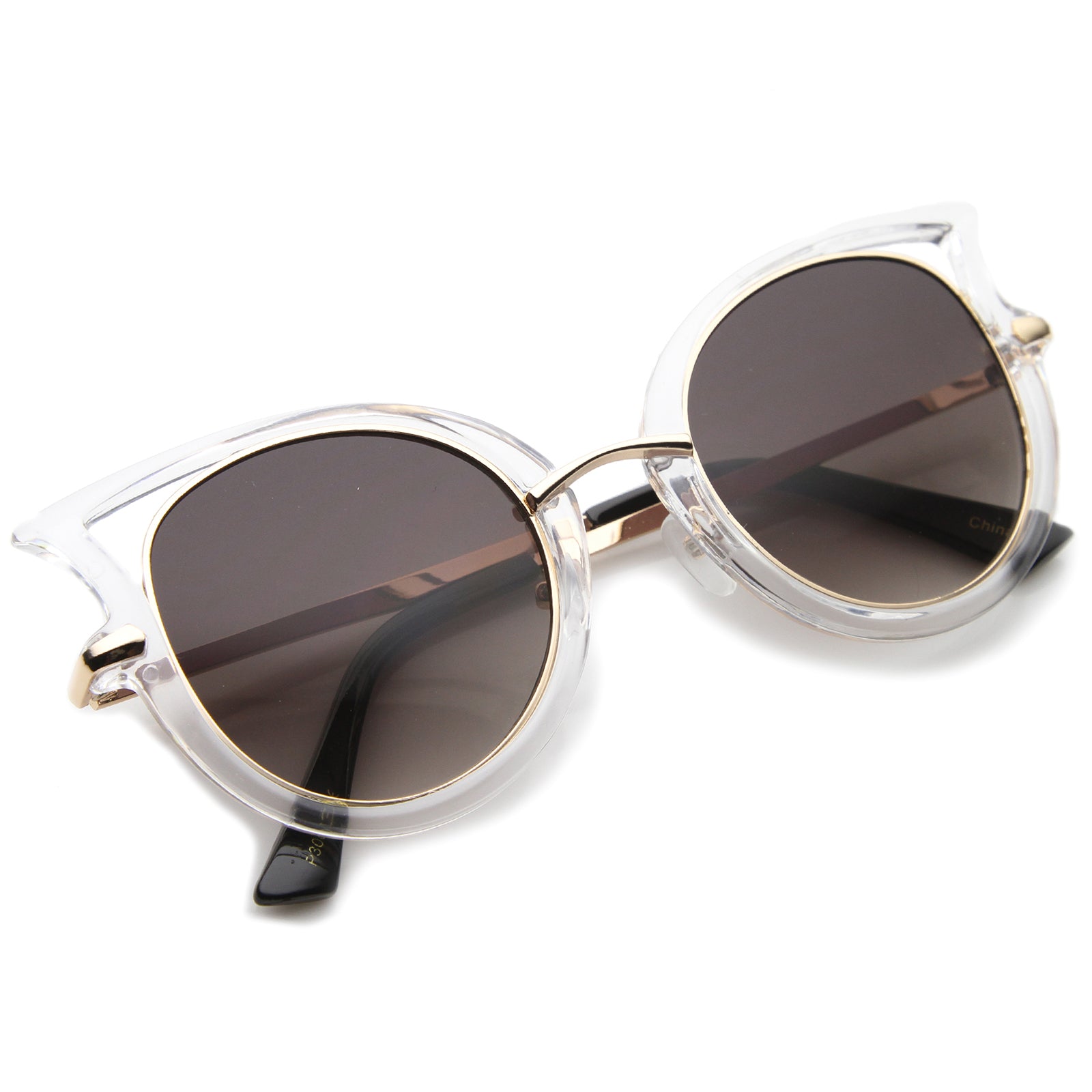 Clear-Gold / Lavender