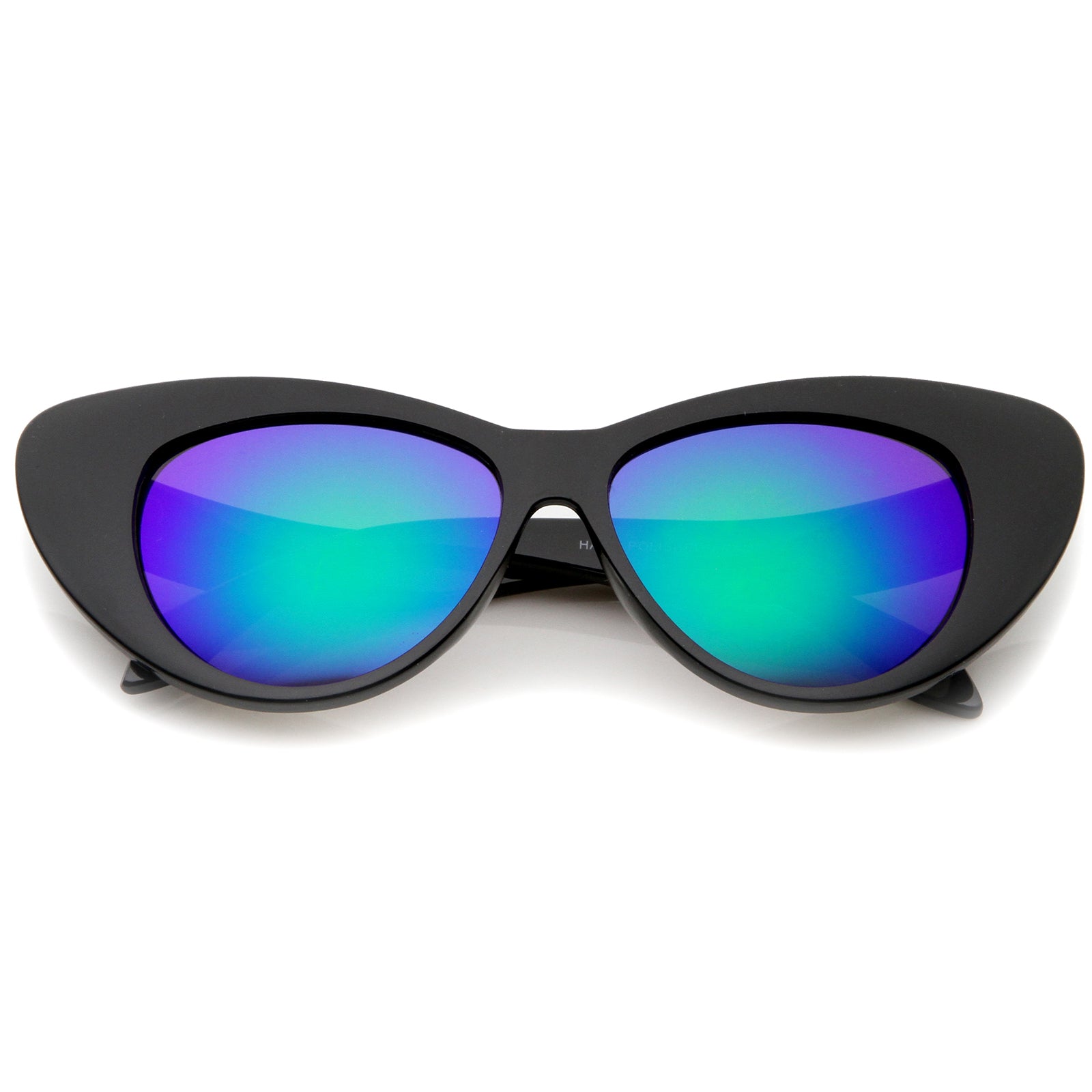 Black / Green Blue Mirror