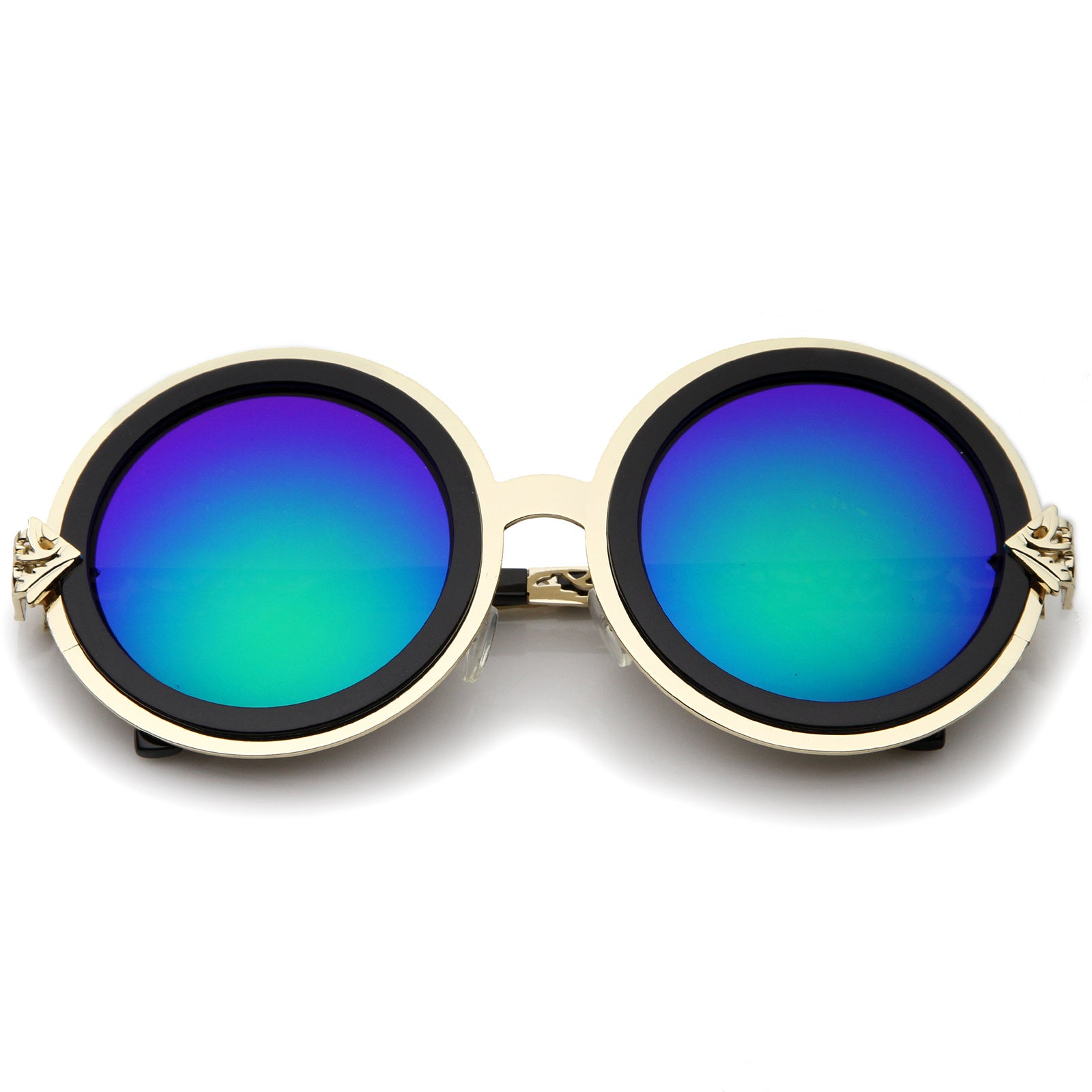 Gold-Black / Green Mirror