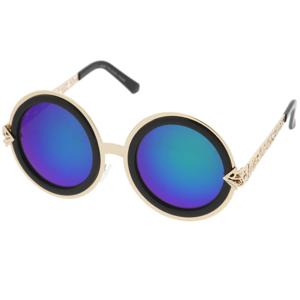 Gold-Black / Green Mirror