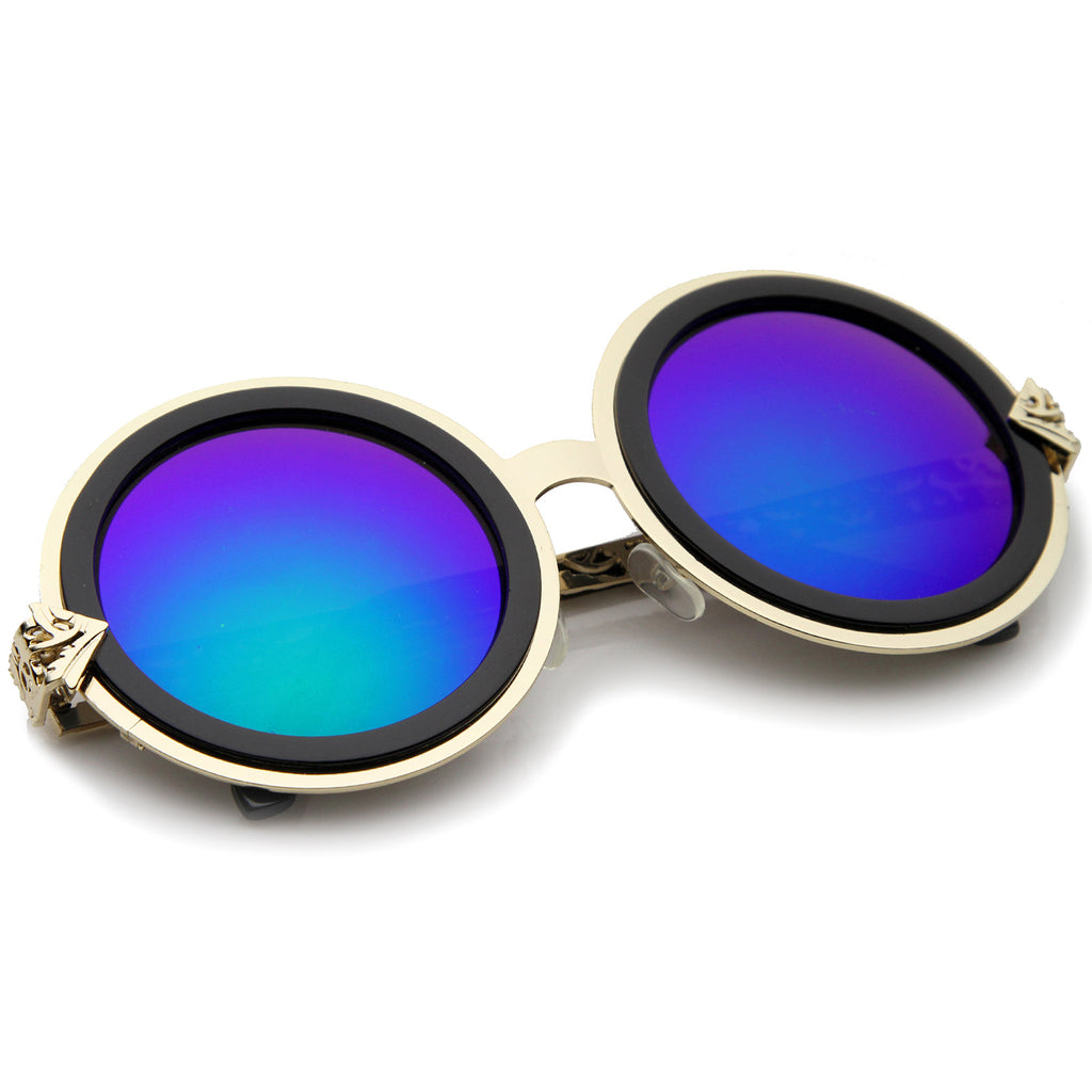 Gold-Black / Green Mirror