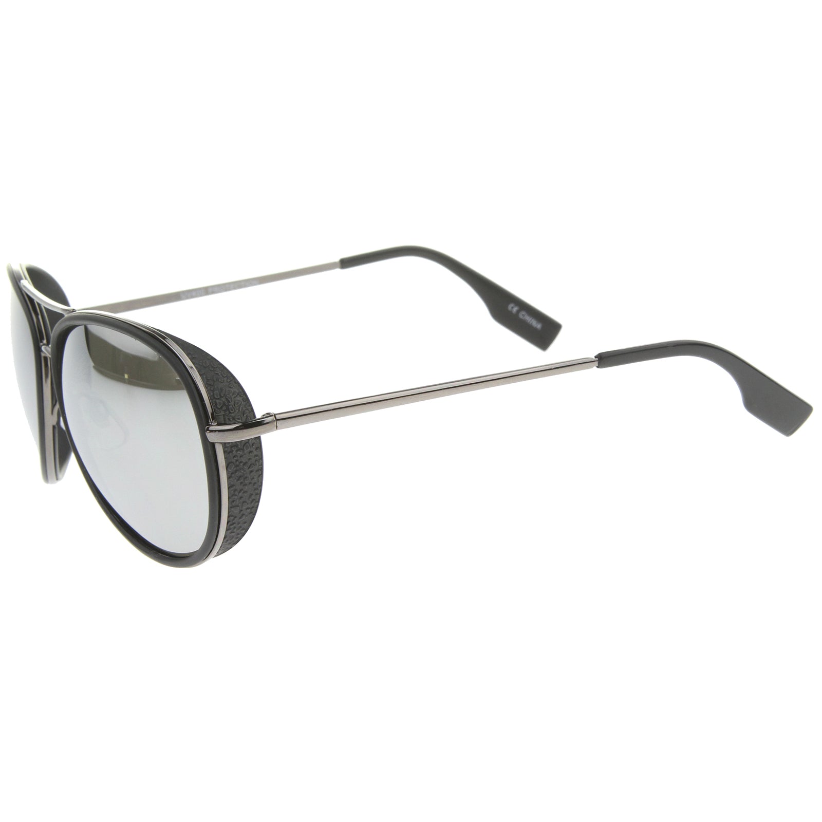 Black-Gunmetal / Silver Mirror