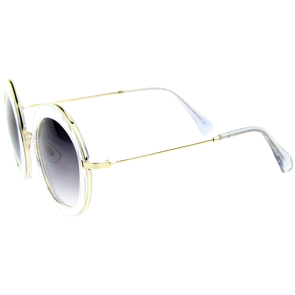 Clear-Gold / Lavender
