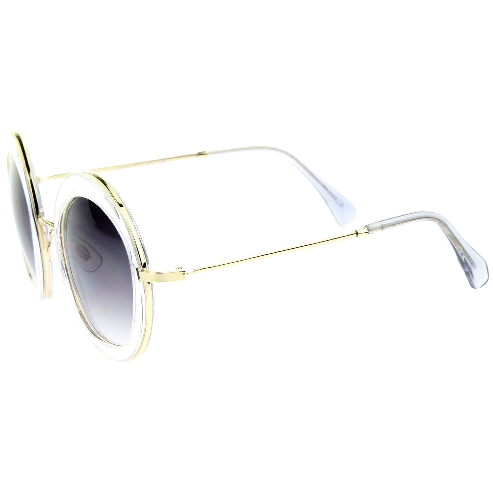 Clear-Gold / Lavender