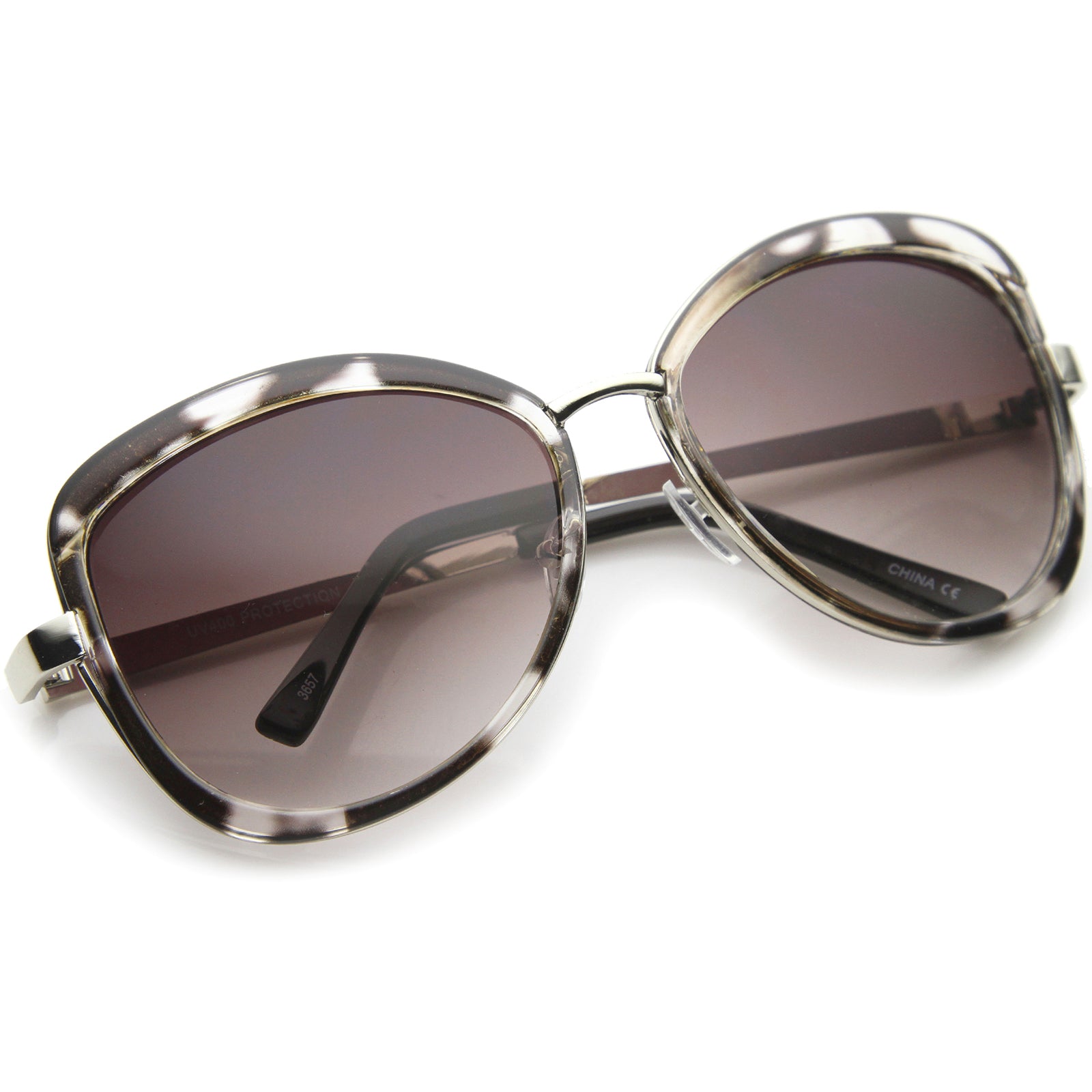 Grey-Tortoise-Silver / Lavender