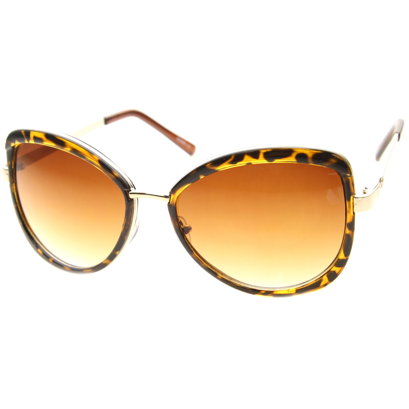 Brown-Tortoise-Gold / Amber