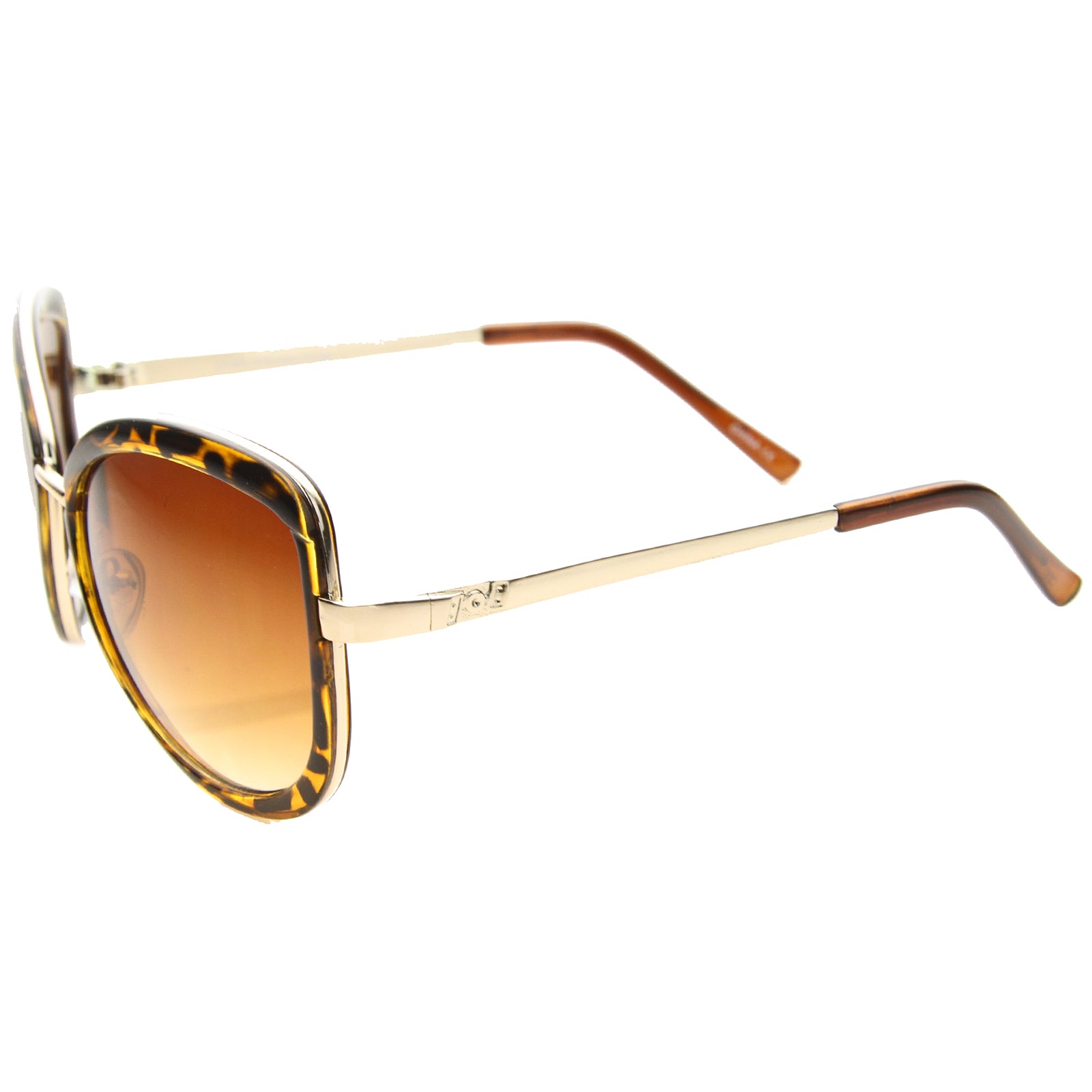 Brown-Tortoise-Gold / Amber