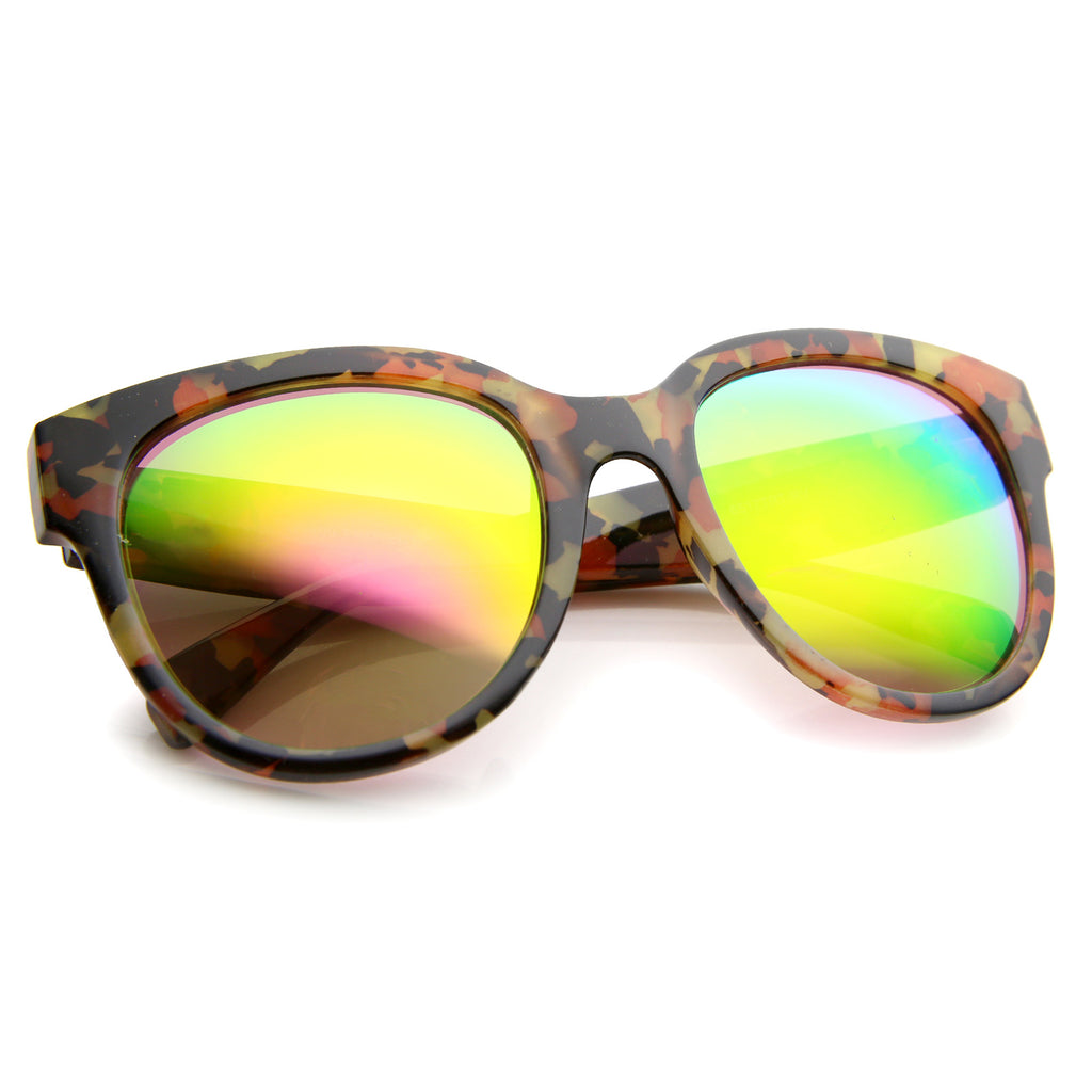 Orange-Block-Tortoise / Pink Mirror
