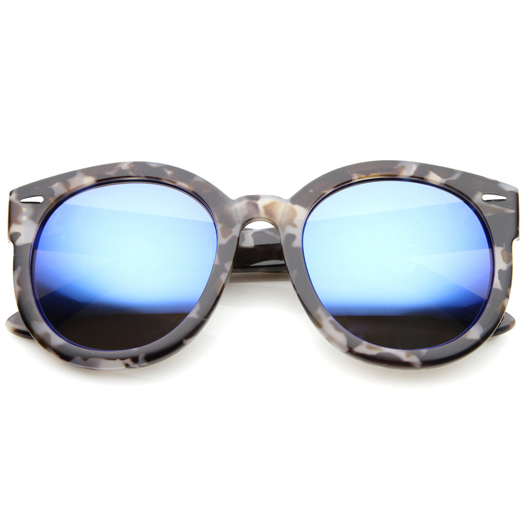 Grey-Block-Tortoise / Blue Mirror