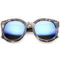 Grey-Block-Tortoise / Blue Mirror
