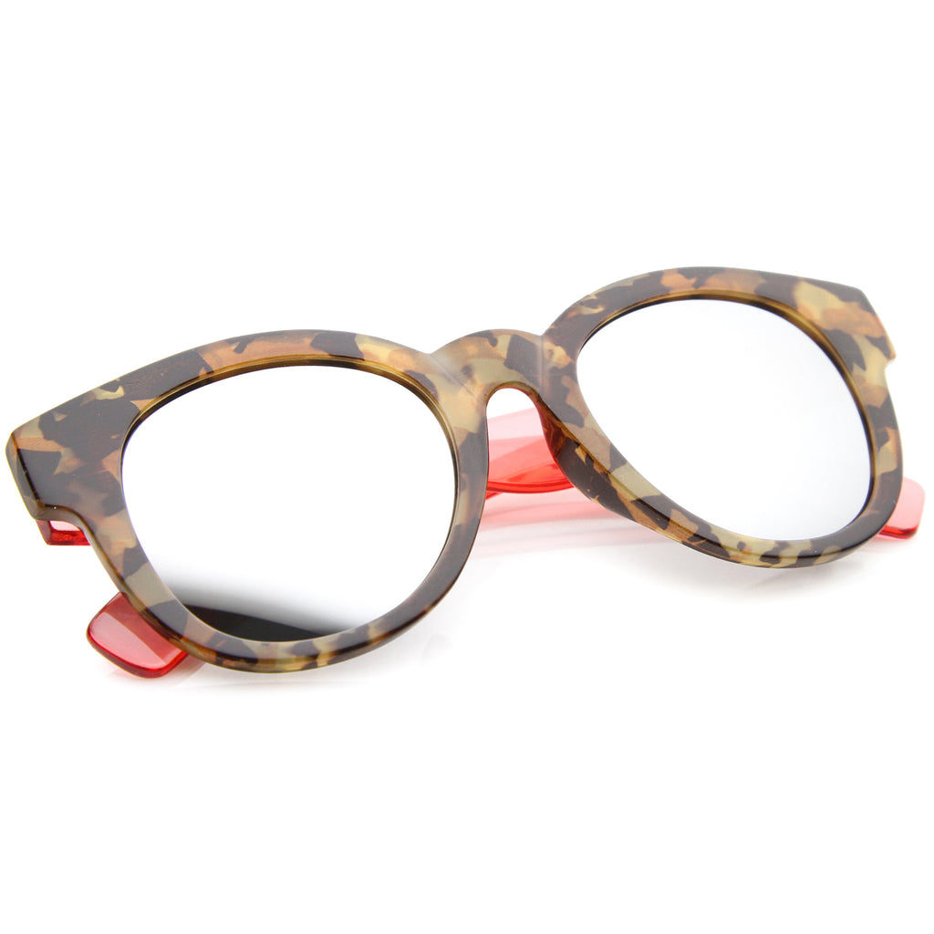 Block-Tortoise-Pink / Silver Mirror