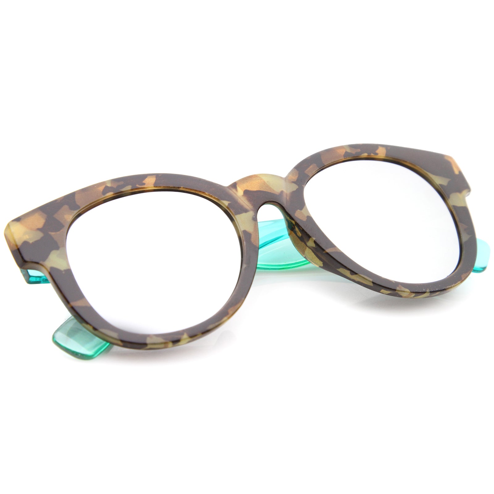 Block-Tortoie-Green / Silver Mirror