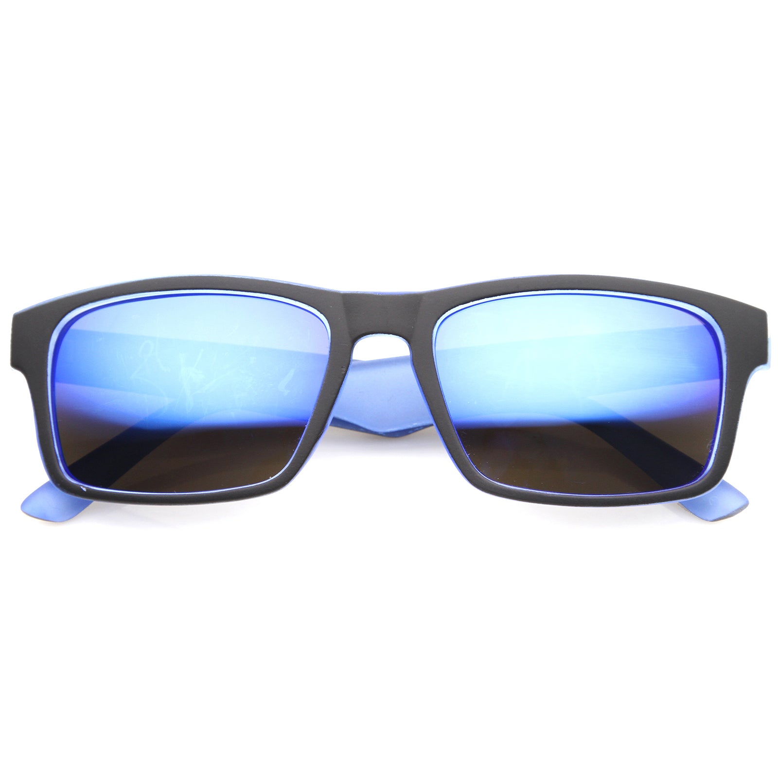 Black-Blue / Blue Mirror