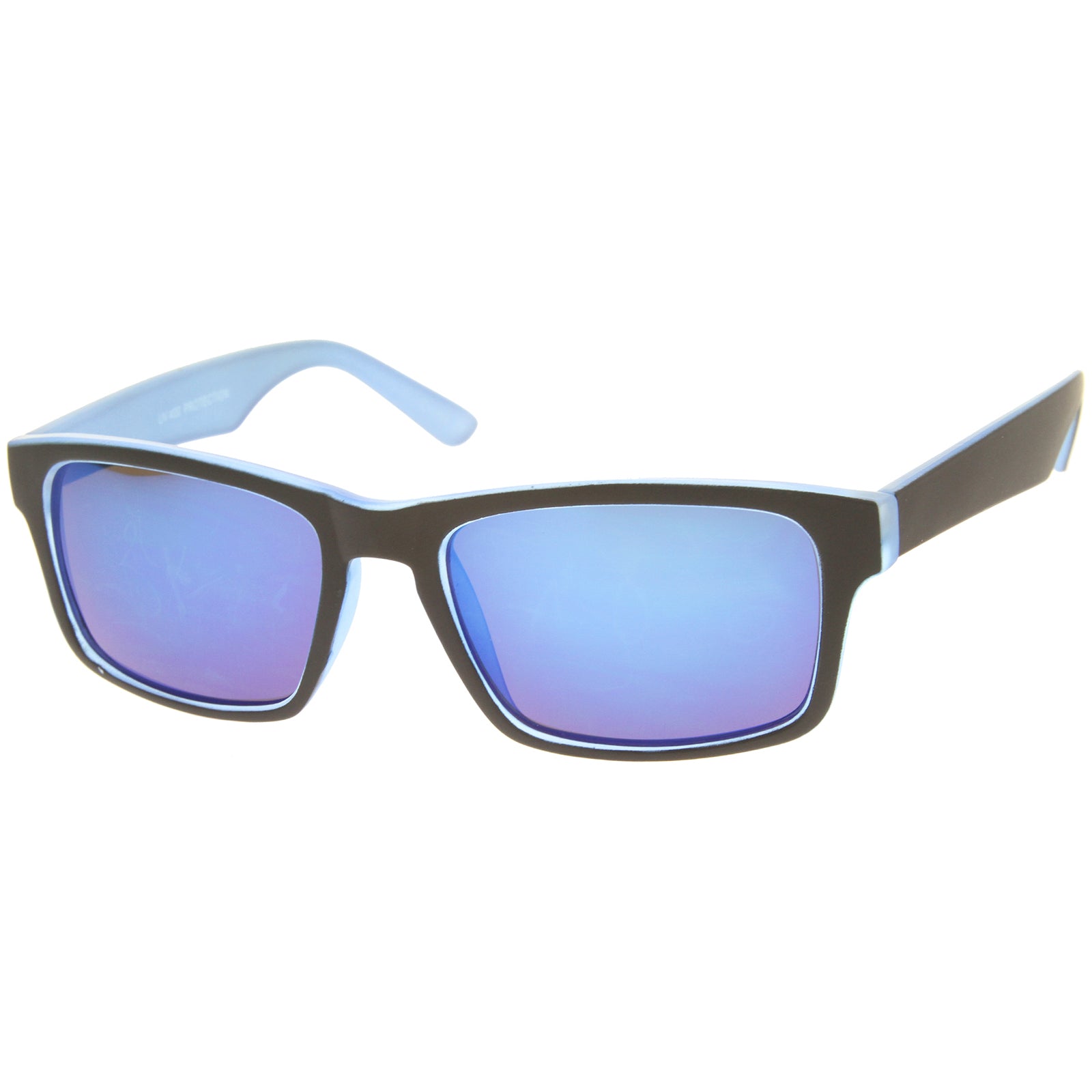 Black-Blue / Blue Mirror