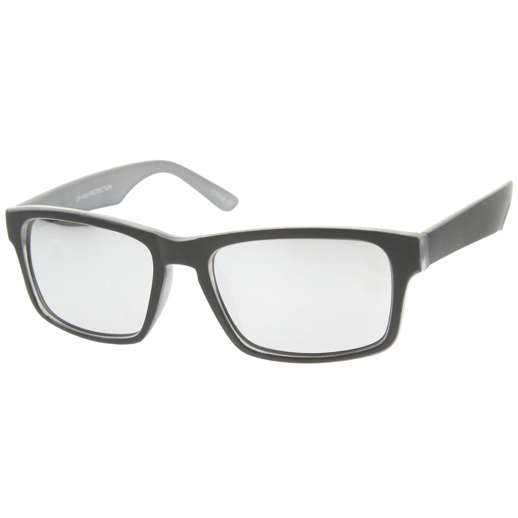 Black / Silver Mirror