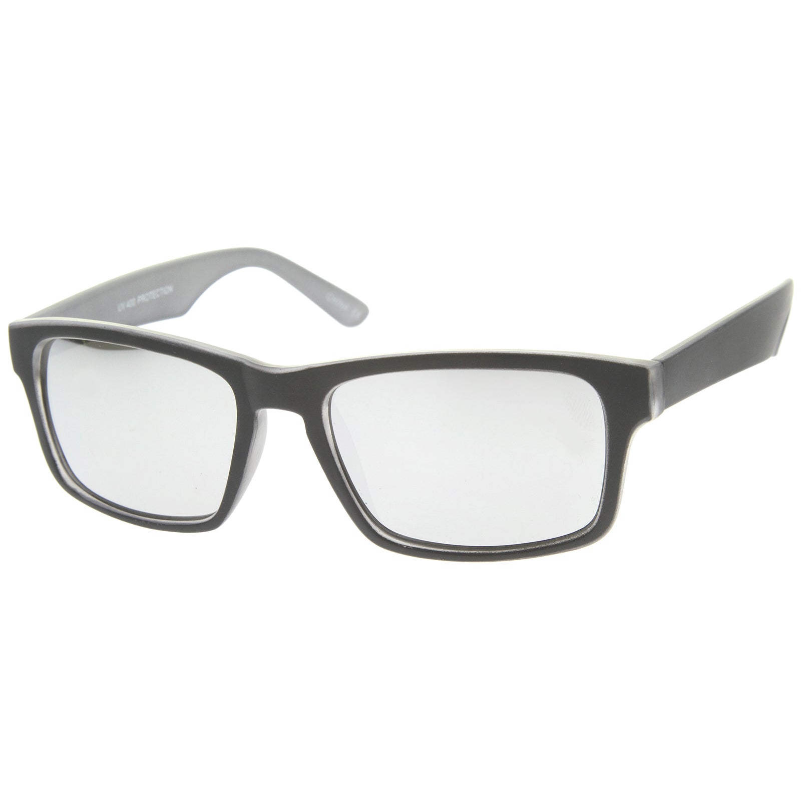 Black / Silver Mirror