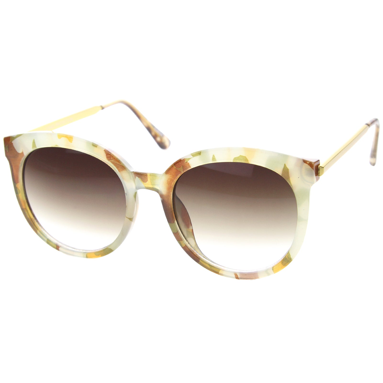 Green-Tortoise-Gold / Lavender