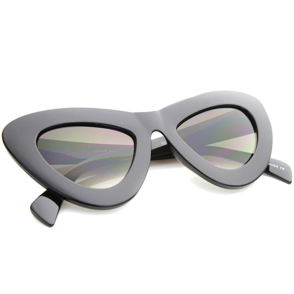 Shiny-Black / Lavender