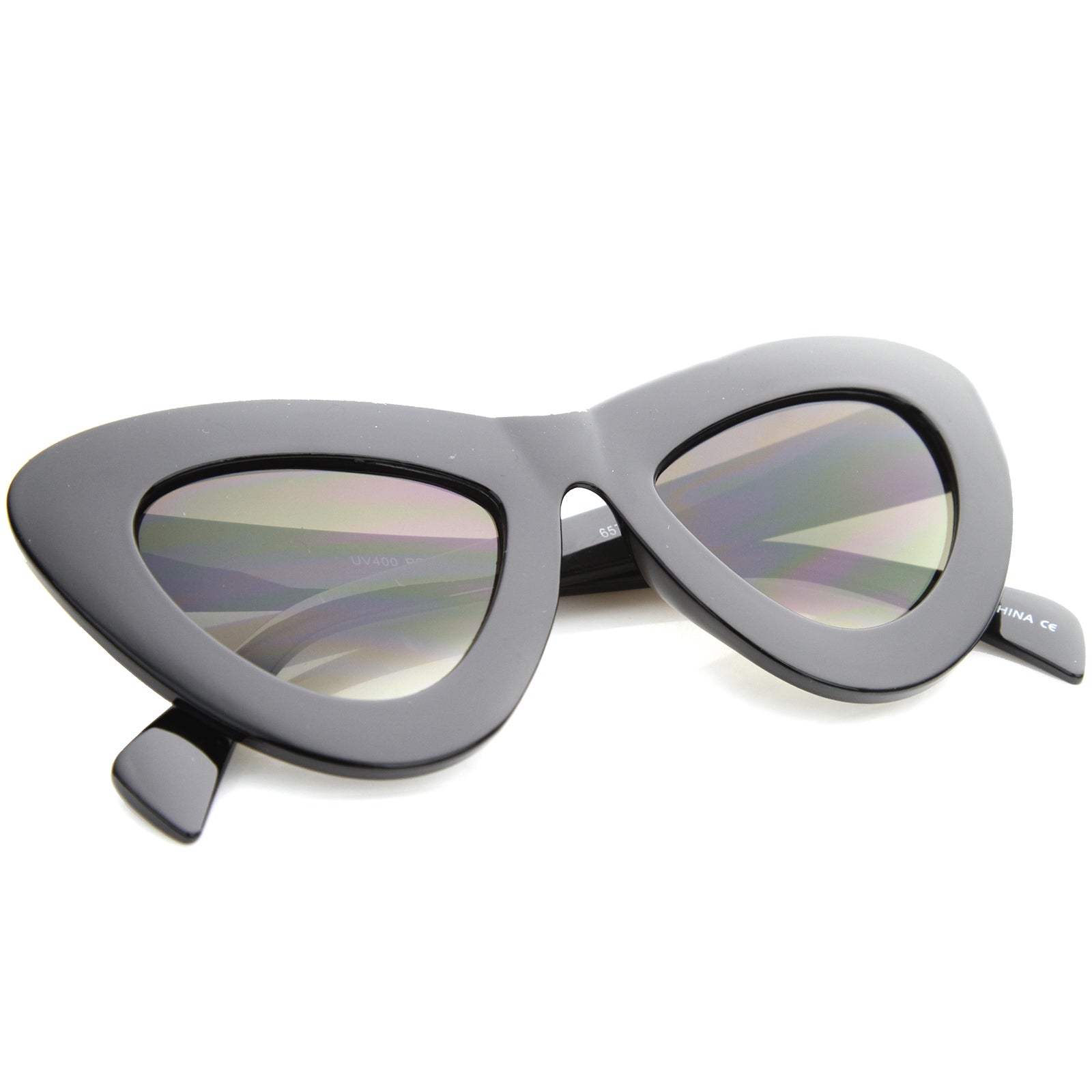 Shiny-Black / Lavender