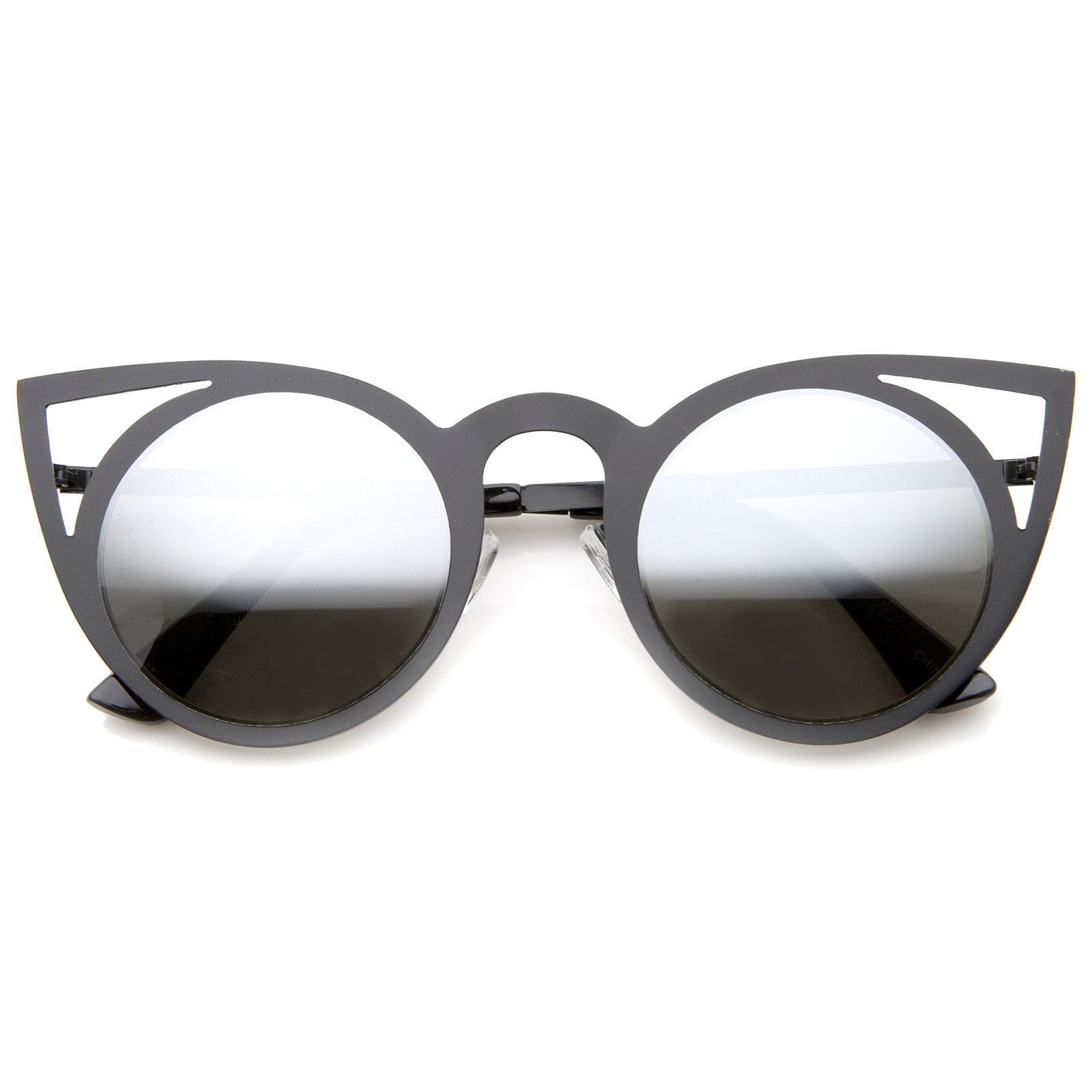 Black / Silver Mirror