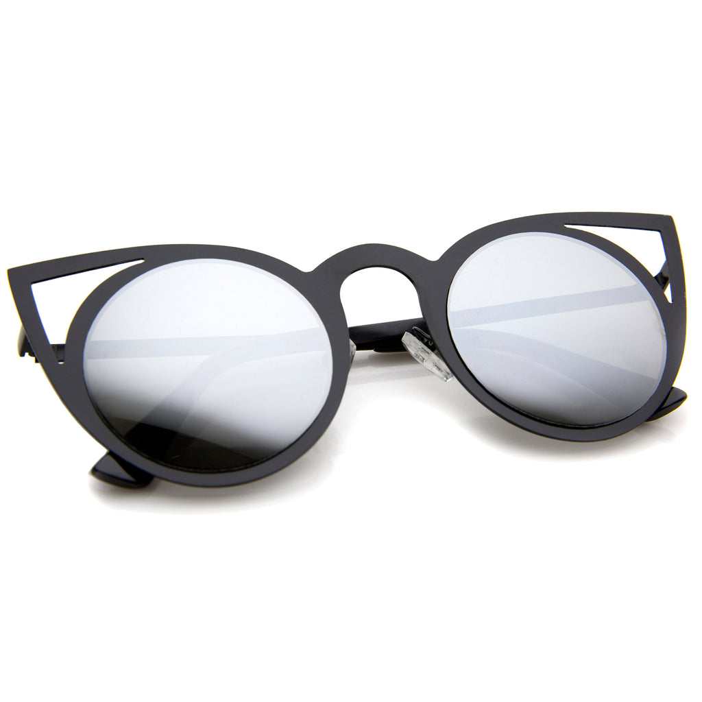 Black / Silver Mirror