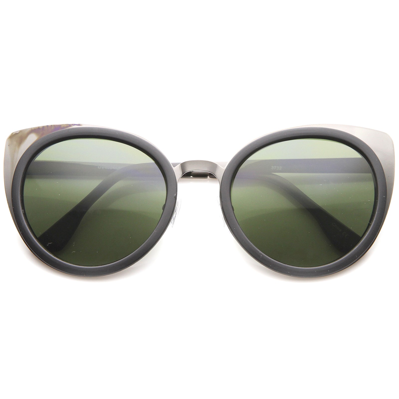 Black-Gunmetal / Green