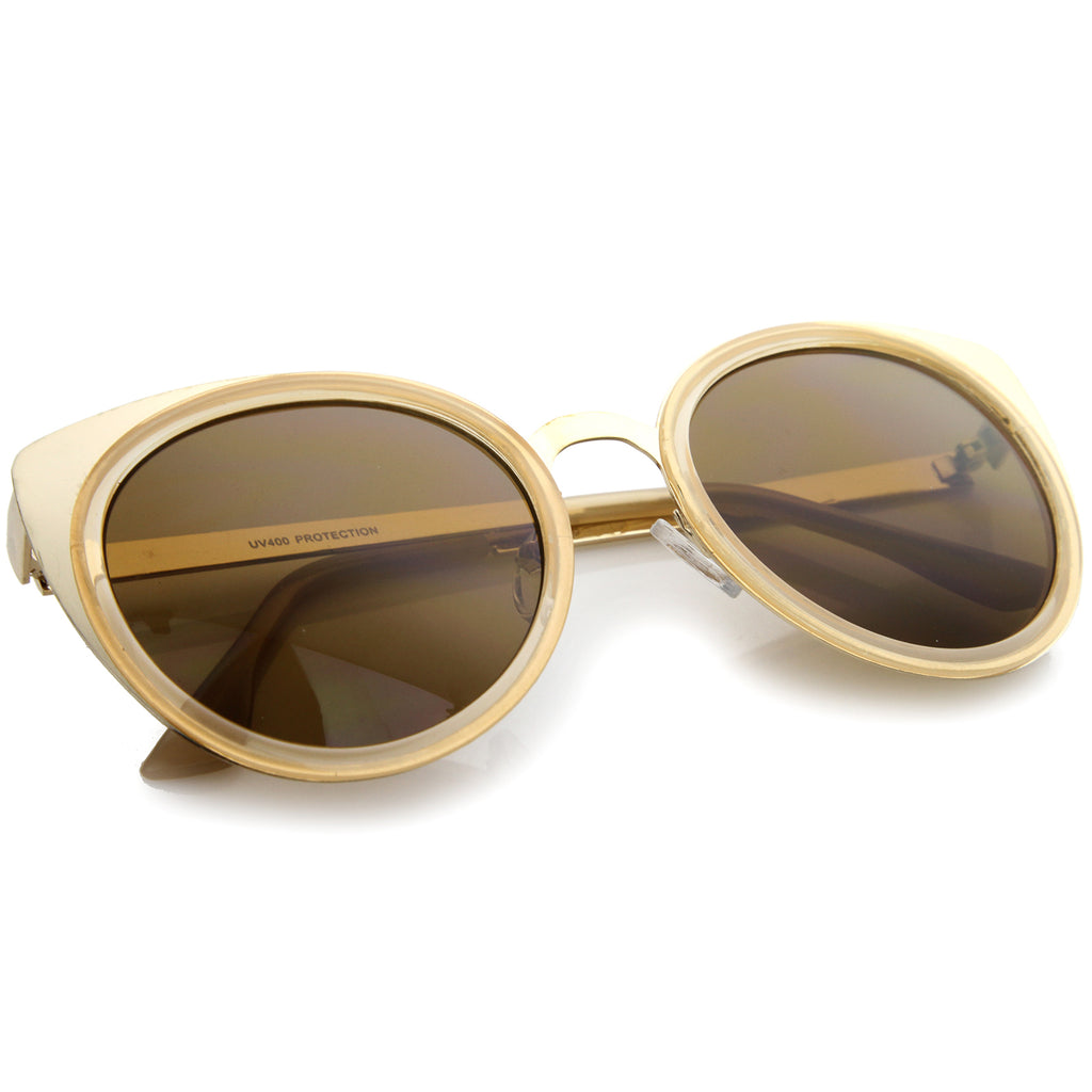 Creme-Gold / Brown