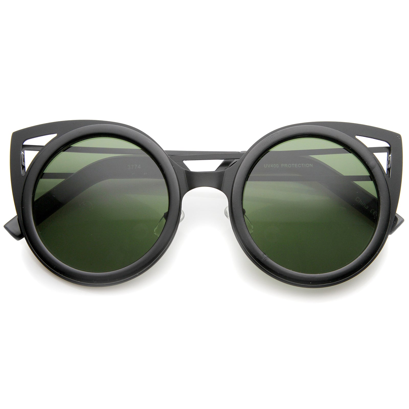 Shiny Black-Black / Green