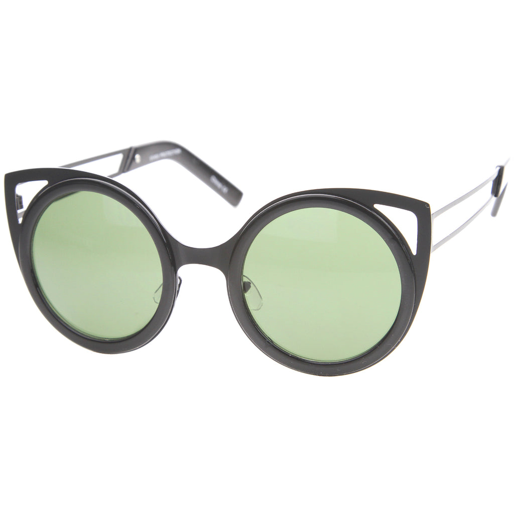 Shiny Black-Black / Green
