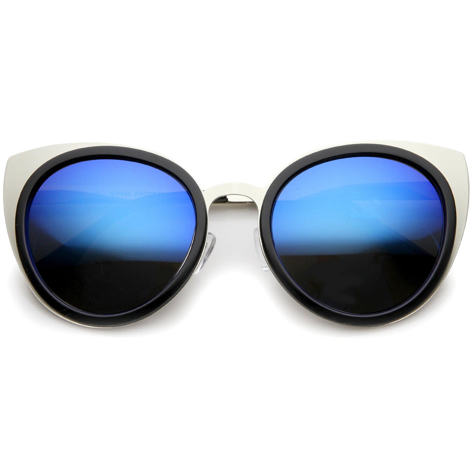 Black-Silver / Blue Mirror