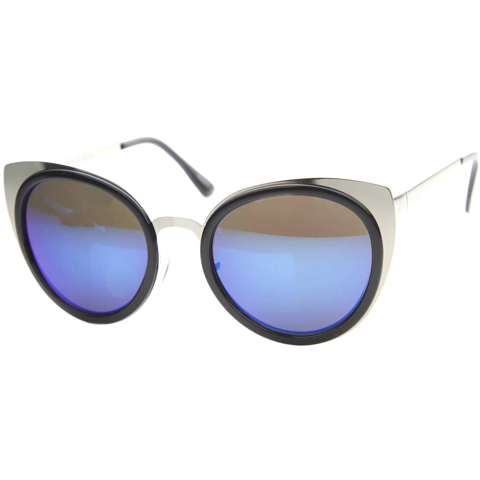 Black-Silver / Blue Mirror