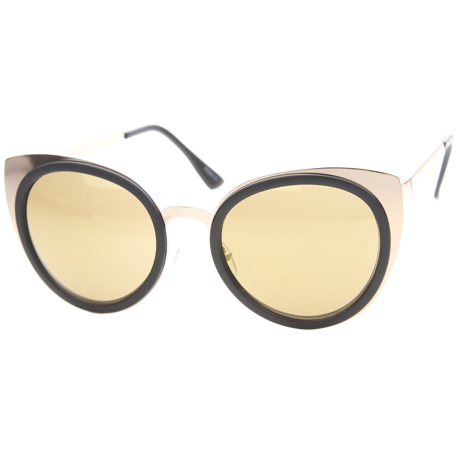 Matte Black-Gold / Gold Mirror
