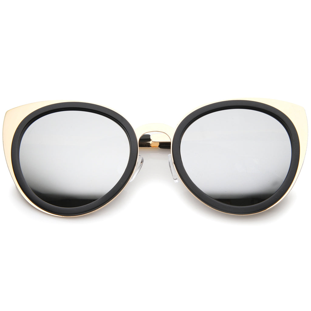 Matte Black-Gold / Silver Mirror