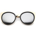 Matte Black-Gold / Silver Mirror