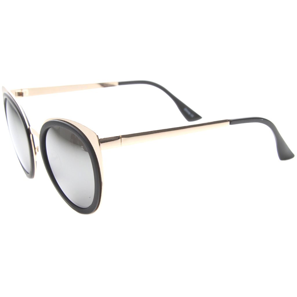 Matte Black-Gold / Silver Mirror