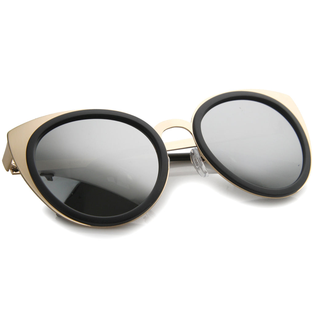 Matte Black-Gold / Silver Mirror