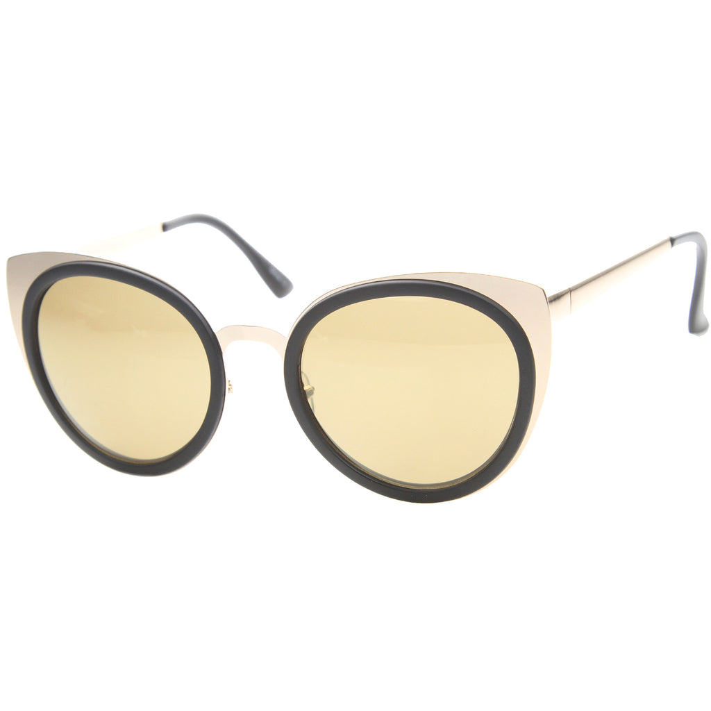 Matte Black-Gold / Gold Mirror
