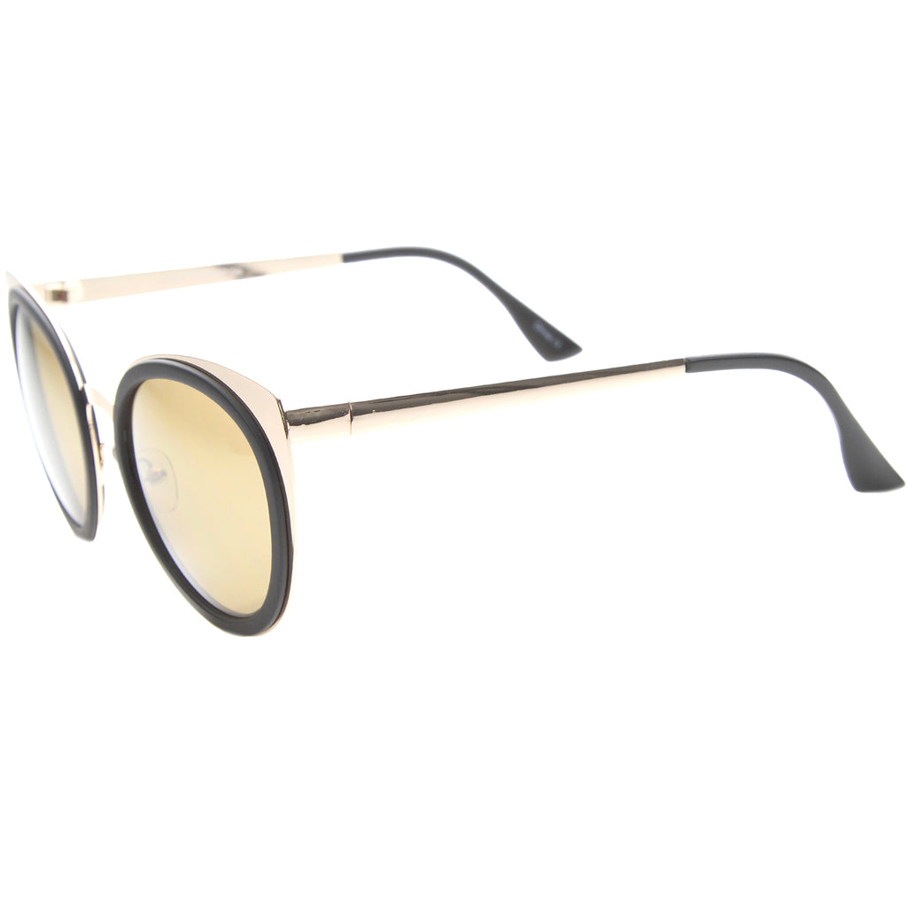 Matte Black-Gold / Gold Mirror