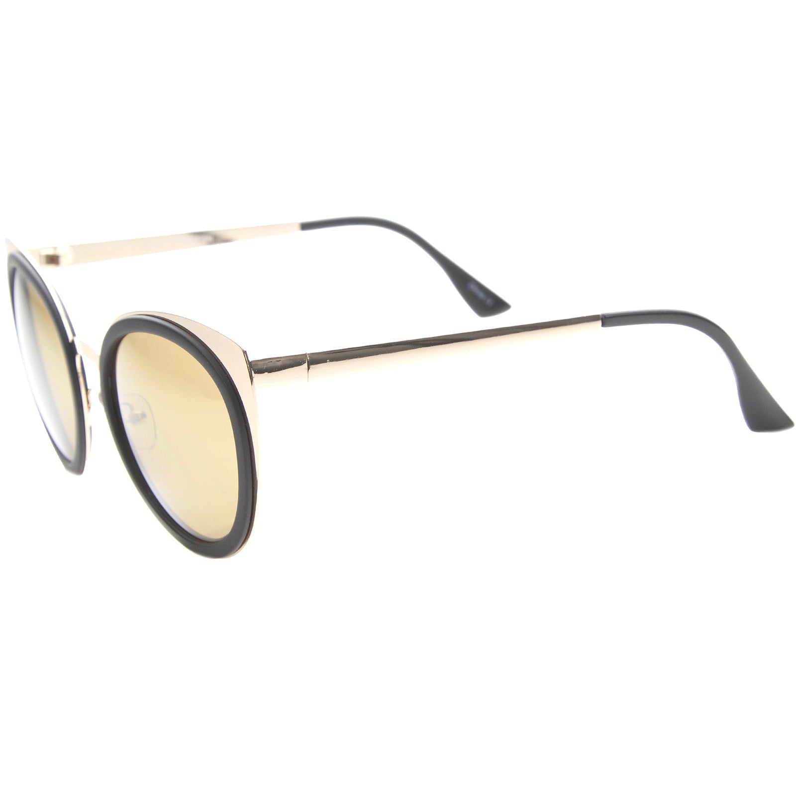 Matte Black-Gold / Gold Mirror