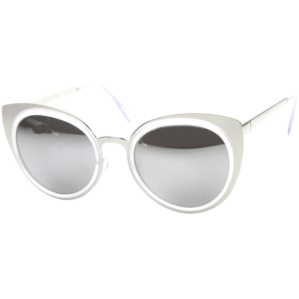 Matte Clear-Silver / Silver Mirror