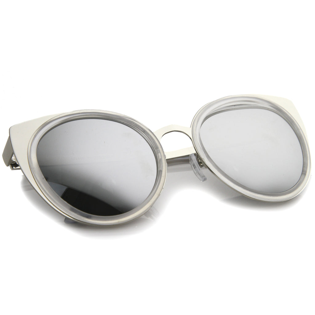 Matte Clear-Silver / Silver Mirror